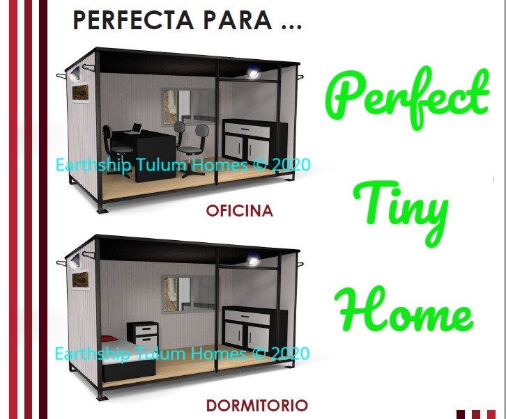 The Perfect Tiny Home Eco Bunker Â° 3 sizes to choose from